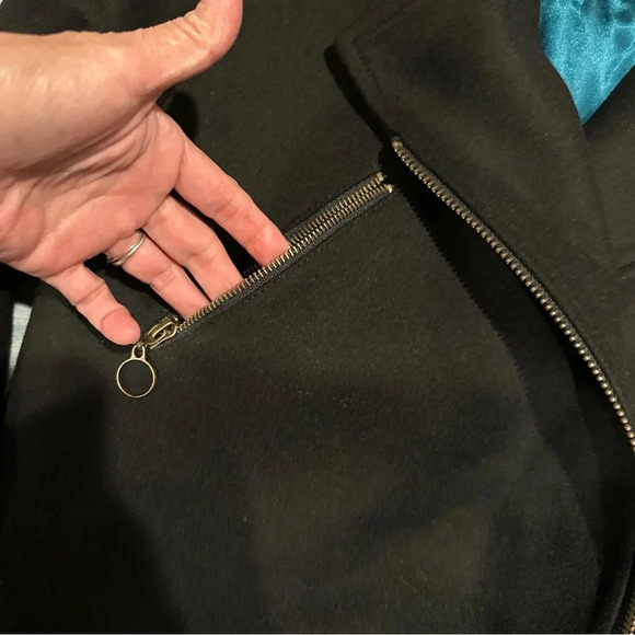 ASOS WOMENS PEACOAT ZISE 10
BLACK EXCELLENCE COND. - Picture 3 of 12